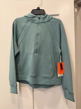 Freely Lux Half-Zip Green Girl’s Sweatshirt
